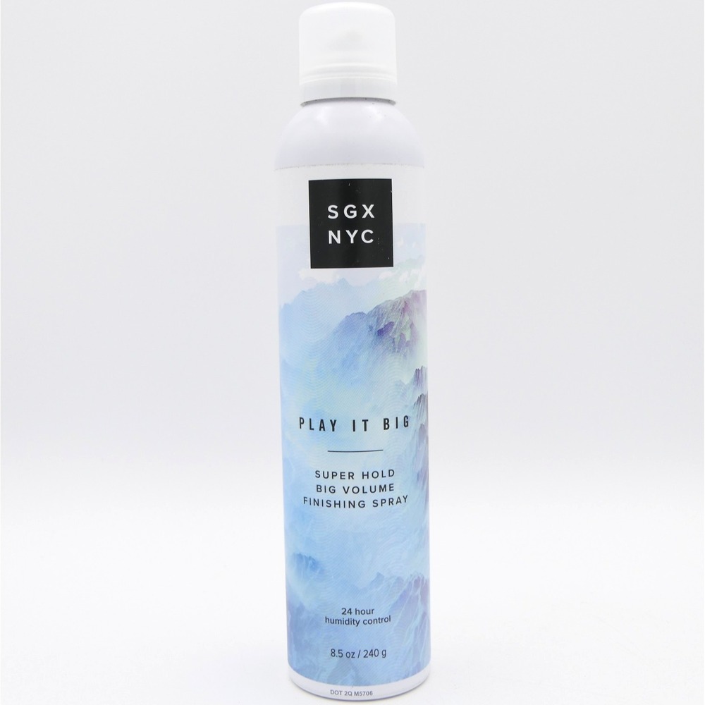 SGA NYC Play it Big Super Hold Big Volume Finishing Spray 8.5 oz Salon Grafix